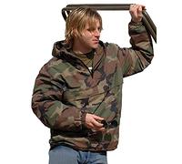 Mil-Tec Chaqueta de combate para hombre, camuflaje, L