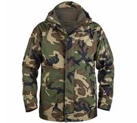 Mil-Tec Chaqueta Impermeable Gen II Antiniebla con Forro de Fleece