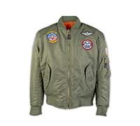 Mil-Tec Chaqueta Kids Ma1® Con Insignias Va Chaqueta Niños (Pack de 1)