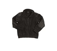 Mil-Tec - Chaqueta polar para hombre, color negro