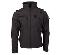 Mil-Tec Chaqueta softshell SCU 14 para hombre • Chaqueta funcional táctica para exteriores • Chaqueta de entretiempo transpirable, resistente al viento y repelente al agua • Práctica chaqueta de ocio