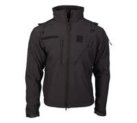Mil-Tec Chaqueta de los hombres-10864019 chaqueta, Negro , L