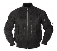 Mil-Tec - Chaqueta táctica para Us (unisex, color negro y