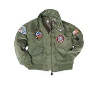 Mil-Tec Chaqueta unisex para niños Cwu Abz