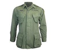 Mil-Tec Chaqueta US M64 Vietnam Jungle verde militar 902