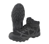 MIL-TEC Chimera Mid Outdoor Botas Transpirables Ligeras Senderismo Negro