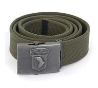 Mil-Tec Cinturón-13173001 Cinturón, Verde Oliva, Talla única Unisex Adulto
