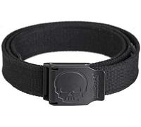 Mil-Tec Cinturón 13171502 Calavera 40 mm Negro Talla única Unisex Adulto
