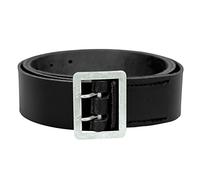 Mil-Tec - Ceinturon Police en Cuir Noir - Noir