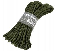 Mil-Tec Commando - Cuerda (15 m), Color Verde