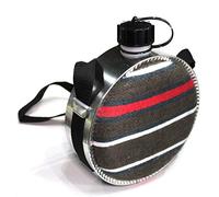 Unbekannt Occidental Botella De Campo Sentía Cubierta con Correa de Hombro,1.90 litros