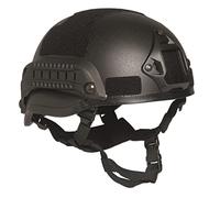 Mil-Tec EE.UU Casco de Combate Mich 2002 W/Carril de Negro
