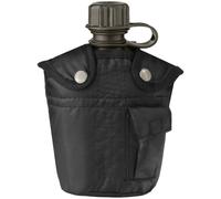 Mil-Tec Estilo Cantina Militar Agua Botella Titular Sistema De Alice 1L Negro