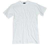 Mil-Tec Estilo de Estados Unidos Camiseta, Blanco, XXL Unisex Adulto