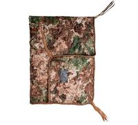 Mil-Tec Forro de Poncho Ripstop, Ligero, portátil, Duradero, de poliéster, versátil, se Puede Utilizar como edredón, Manta, tapete de Suelo, Saco de Dormir, Bolsa de Transporte incluida, Phantomleaf