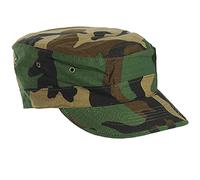 Mil-Tec Gorra de béisbol-12308020 béisbol, Woodland, Large para Hombre