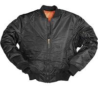 Mil-Tec Tipo Ma1 Chaqueta, Schwarz, M para Hombre