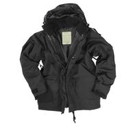 Mil-Tec Impermeable Hombres Parka Ejército Combate Impermeable Chaqueta + Polar