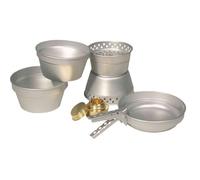 Mil-Tec Batería de Cocina 14660000 Set, Unisex - Adulto, Aluminio, 800 Gramm