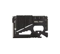 Mil-Tec Kit de supervivencia 15408102, color negro, talla única