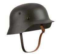 Mil-Tec M35 Talla L Casco de acero con correa ajustable y ventilación