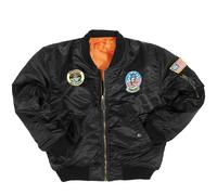 Mil-Tec MA1 Chaqueta Piloto Infantil Nylon Invierno Reversible Impermeable