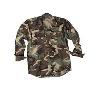 Mil-Tec Men's Ripstop Woodland Blouse