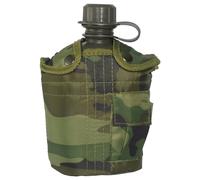 Mil-Tec Militar Ejército Cantimplora Botella Agua Ejército Alice 1L Woodland