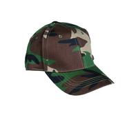 Mil-Tec Miltec Gorra Base-Ball Kids W/L Negro OneSize