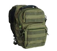 Mil-Tec Mochila One Strap Assault Pack SM, Color Verde, 30 x 22 x 13 cm