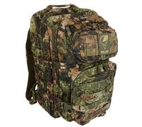 Mil-Tec Mochila táctica militar con sistema MOLLE, compacta del ejército alemán, mochila de senderismo o de viaje para camping y uso, Wasp I Z3a, L