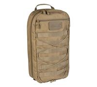 Mil-Tec Mochila Tactical Core de 15 litros • Mochila robusta y compacta • Revestimiento de PVC impermeable • Sistema de grabación Molle • Respaldo de malla acolchado, Dark Coyote.