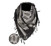 Mil-Tec Moda Bufanda 12609002, Negro y Blanco, Talla única para Hombre