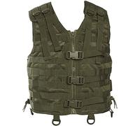 Mil-Tec Mular System Chaleco, Verde Oliva, Talla única Unisex Adulto