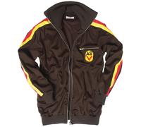Mil-Tec NVA East German ASV Chaqueta Hombre Excersise Ejército Deporte Marrón