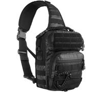 Mil-Tec One Strap Paquete Asalto Pequeño Policía Militar Ejército Táctica Negro