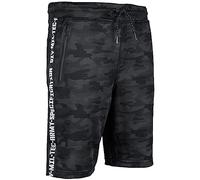 Mil-Tec Pantalones Cortos casuales-11447080 Informales, Negro, L para Hombre