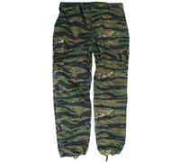 Mil-Tec Pantalones Unisex con Rayas de Tigre de Vietnam Jungle