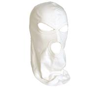 Mil-Tec Pasamontañas Balaclava, Blanco, Talla única para Hombre
