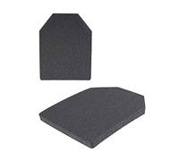 Mil-Tec Plates-16236502 Placas, Adultos Unisex, Negro, 33 x 25,5 cm