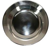 Mil-Tec Plato hondo de acero inoxidable.