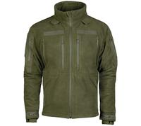 Mil-Tec Plus Cold Weather Fleece Jacket Ejército Excursionismo Hombre Oliva