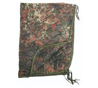 Mil-Tec - Poncho de colcha, - Rosso, ohne