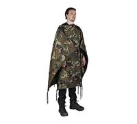 Mil-Tec Multifunction Poncho, Woodland, Talla única Unisex Adulto