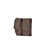 Mil-Tec Portacargadores Doble M4/M16, Color Negro (fijación Molle), Unisex, Talla única