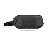 Mil-Tec Riñonera Lasercut Negro, Negro , Talla Única