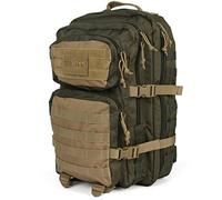 Mil-Tec Sac À Dos Us Assault Pack Grand Ranger Green/Coyo. Mochila, Verde, Talla única Unisex Adulto