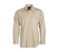 Mil-Tec SAFARIHEMD Army DESERTHEMD TROPENHEMD Baumwolle Camisa de Safari, Hombre, Caqui, XX-Large