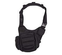 Mil Tec Bolso bandolera Sling multifunción para hombre Negro Talla única