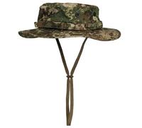 Mil-Tec Sombrero de selva US GI • Clásico sombrero boonie de algodón 100% • Sombrero táctico con tejido Ripstop • Sombrero para el sol exterior con correa para la barbilla y ventilación, WASP I Z2, XL